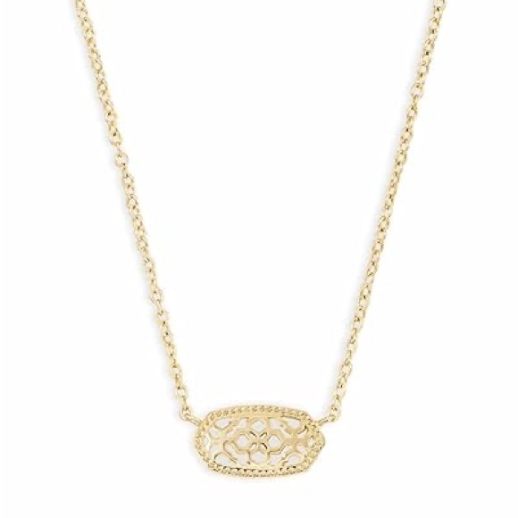 KENDRA SCOTT • Gold Filigree Elisa Necklace
